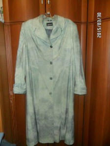 плечи 48  по подмышкам 56 рукав 73 ( баз погиба) длина 124