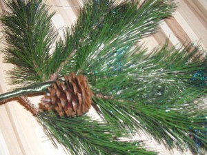 ЗАКРЫТО Елка с шишками 120см - SDC11131.JPG