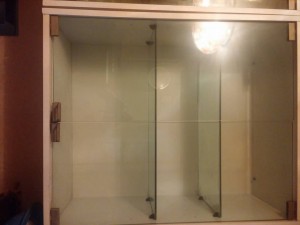 Стеклянные навесные кухонные шкафы - CAM00489.jpg