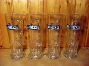 Пивные бокалы - кружки Клинское - 01.jpg