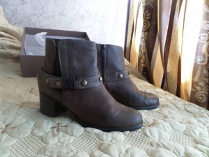 Кожаные ботильоны TAMARIS 41 размер - SAM_1871.JPG