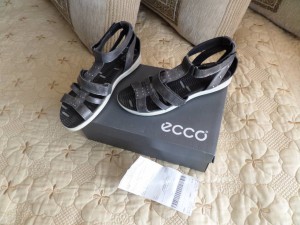 Кожаные босоножки ECCO 39 размер - SAM_1930.JPG