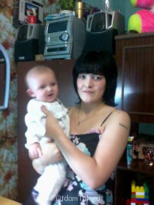 Я со своей доченькой