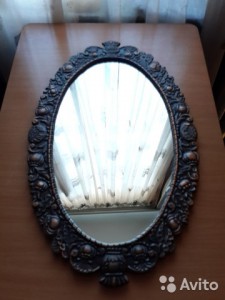 Куплю советское зеркало в овальной бронзовой раме - 2857437615.jpg