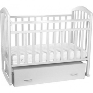 Кроватка белая