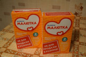 Молочная смесь МАЛЮТКА