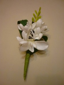 Брошь букет для невесты, бутоньерка, заколки в волосы - P1250875.JPG