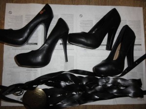 Туфли женские CRONY -2 пары Ремни - DSC06442.JPG