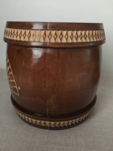 Деревянный бочонок в виде мишки - IMG_2179.JPG