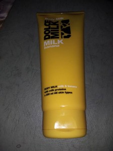 Молочко банановое, подарили на 8 Марта, не подошло