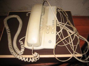 стационарный проводной кнопочный светло-серый рабочий - IMG_0502.JPG