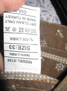 Штанишки -идеально на лето-"ничего" не запреет. Состояние очень хорошее.