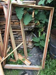 Рамы демонтированные