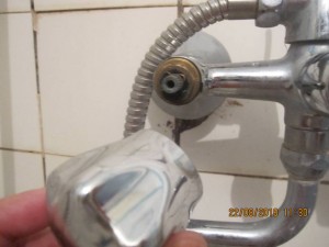 Шаг № 2 Сняли Ручку