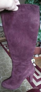 Сапоги женские замша - 559669048.jpg
