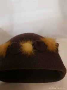 Шапка женская двойная фетровая - IMG_20201012_142754.jpg
