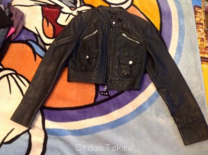 Отдам женские кофту, плащ, куртку кожаную, джинсы - image.jpg